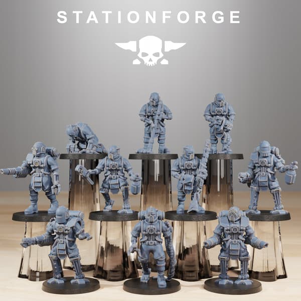 Scavenger Cyborgs – Station Forge – Minifaktura