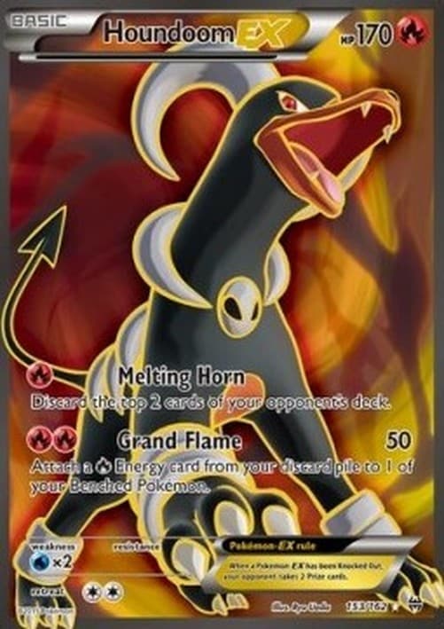 Pokemon Houndoom EX