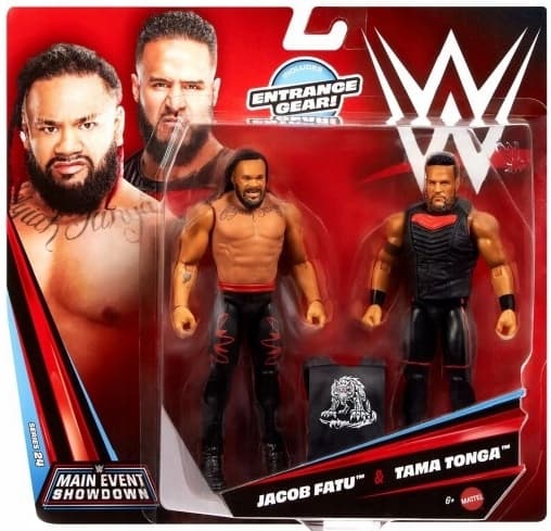WWE Main Event Showdown 2-pack Figures: Tama Tonga vs Jacob Fatu - JHJ56