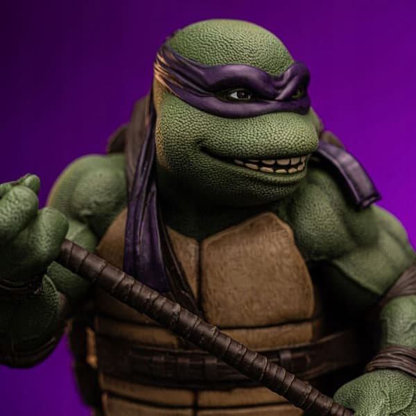 Donatello figurine – TMNT Art Scale 1/10 by Iron Studios, 18 cm