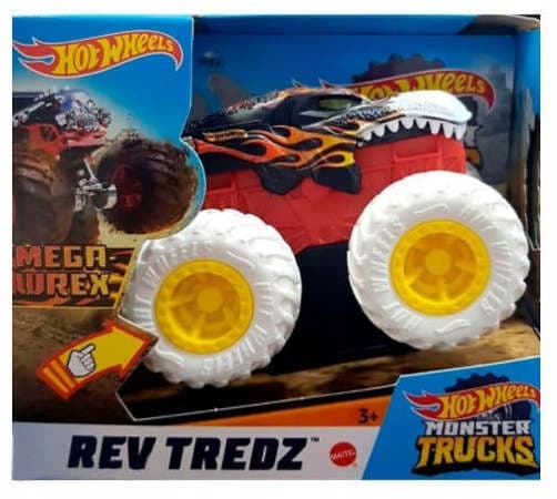 Hot Wheels Monster Trucks 1:43 Scale Model: Mega Wrex