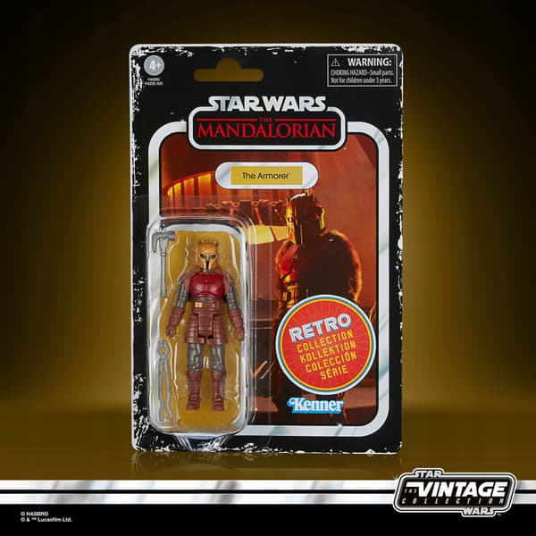 Star Wars Hasbro Retro Armourer 9.5 cm Mandalorian Armourer Figure