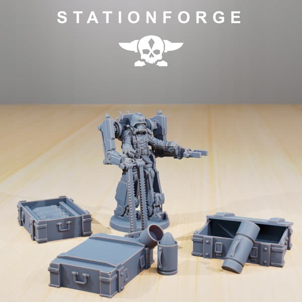 GrimGuard Light Artillery – Station Forge – 3D Printing