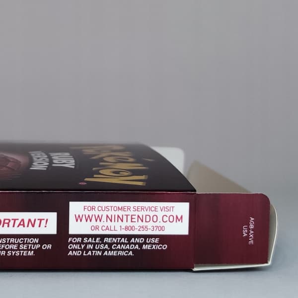 Pokémon Ruby Game Boy Box + Cartridge