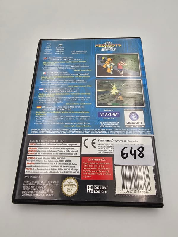 NINTENDO GAMECUBE MEDABOTS INFINITY