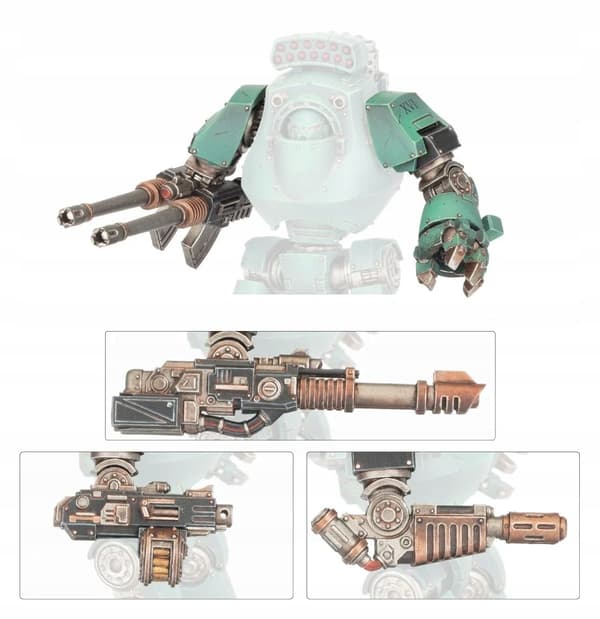 THE HORUS HERESY Contemptor Dreadnought Vapenram 1