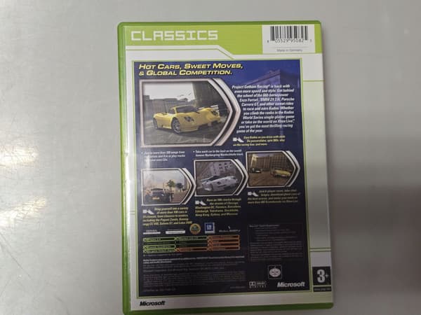 PROJECT GOTHAM RACING 2 XBOX CLASSIC