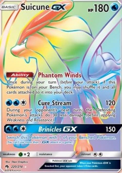 Pokemon Suicune GX