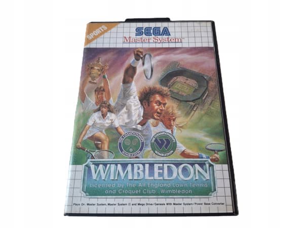 WIMBLEDON SEGA MASTER SYSTEM ENG SEGA