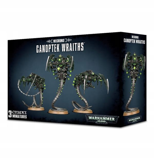 Warhammer 40,000 Necrons Canoptek Wraiths – Games Workshop Miniature Set