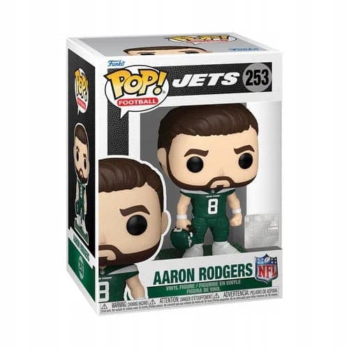 Funko POP Jets 253 Aaron Rodgers Collectible Figure