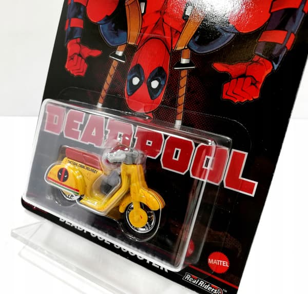 HOT WHEELS DEADPOOL SCOOTER MARVEL