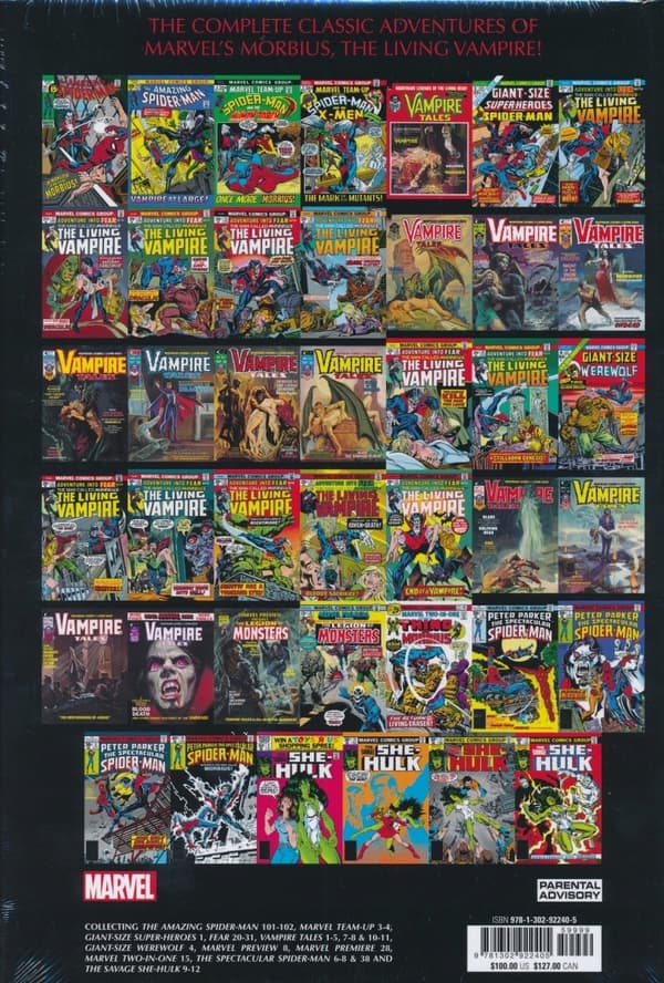 Morbius: The Living Vampire Omnibus by Steve Gerber