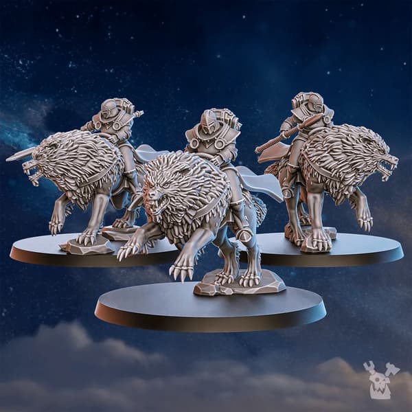 Stormpride Wolf Riders x3 DakkaDakkaStore