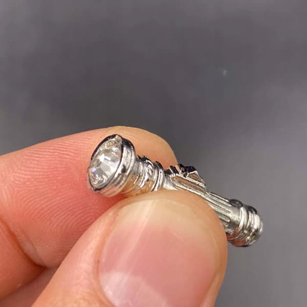 1/6 scale torch model Mini torch Removable stylish action figures