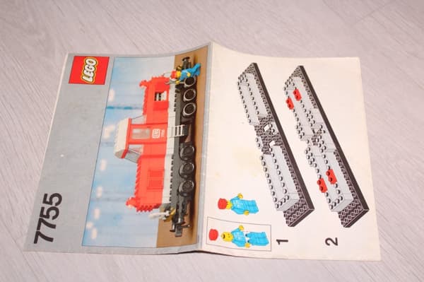 LEGO CITY TRAIN 7755 INSTRUCTIONS: LOCOMOTIVE SET