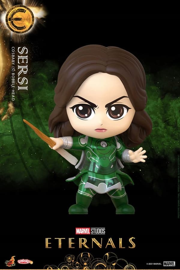 MARVEL Eternals Cosbaby (S) Mini Figure: Sersi, 10 cm