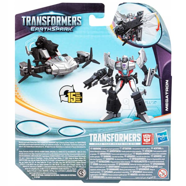 Hasbro Transformers Earthspark Warrior Megatron F6727