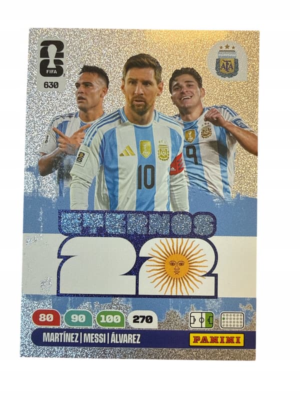 FIFA WORLD CUP AMERICA 2026 PANINI Esternos 22 – Forwards 630