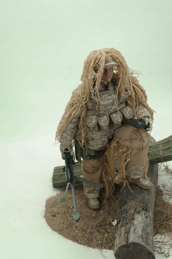 War Game Action Figure: DESERT Soldier – Collectable