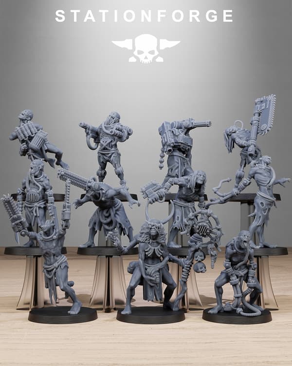 Techno Scavengers Necromants – x10 – Station Forge