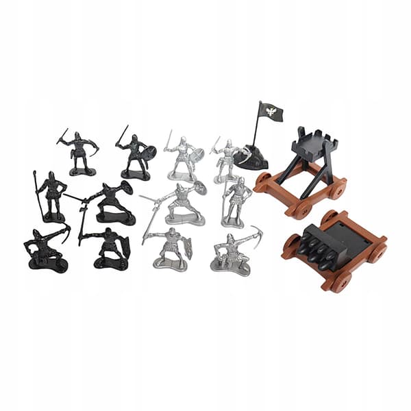 Mini Soldier Model Toy Miniatures Figures Model Figures Playset Style B