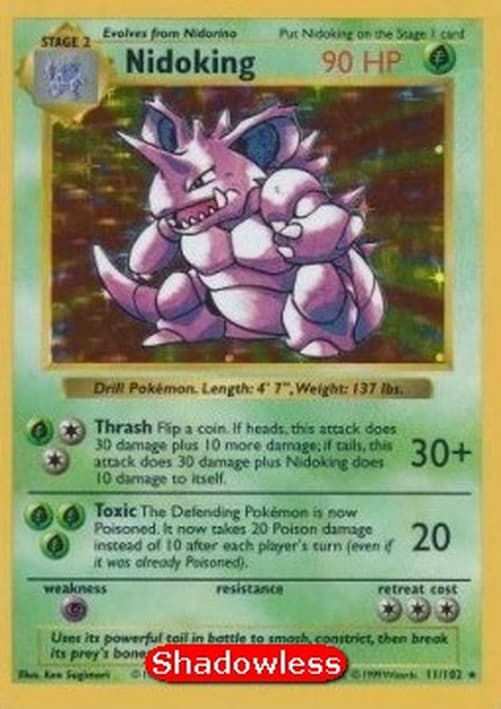 Pokemon TCG Nidoking