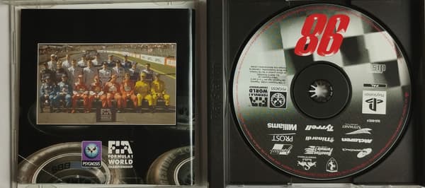 FORMULA 1 98 Sony PlayStation (PSX)