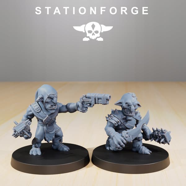 Orkaz Goblins – Station Forge – Minifaktura