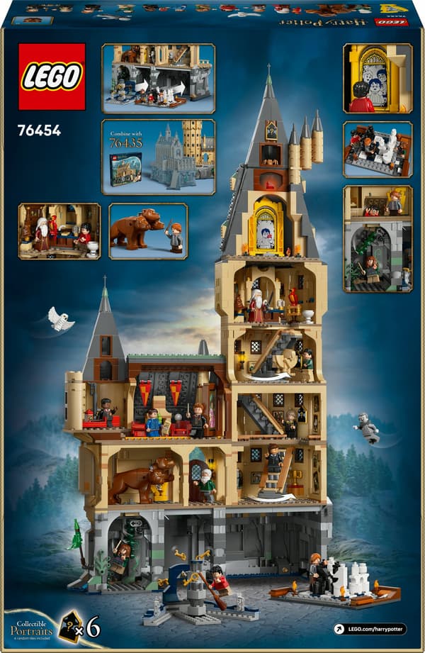 LEGO Harry Potter Hogwarts Castle Main Tower 76454