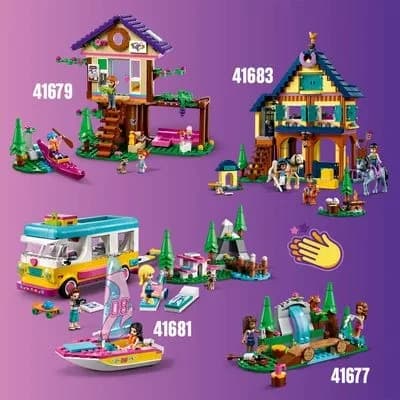 LEGO Friends 41683 Forest Riding Centre