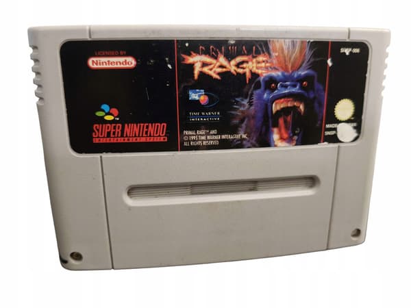 SNES PRIMAL RAGE / FIGHTING GAMES