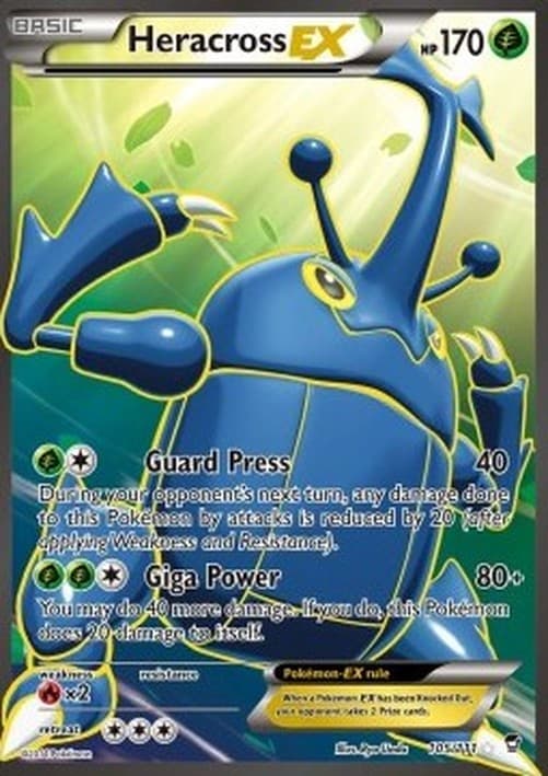 Pokemon Heracross EX