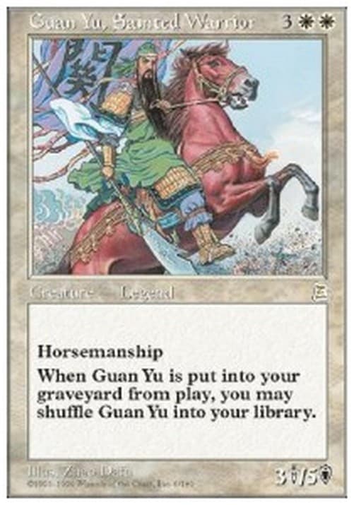 Magic: The Gathering Guan Yu, Sainted Warrior