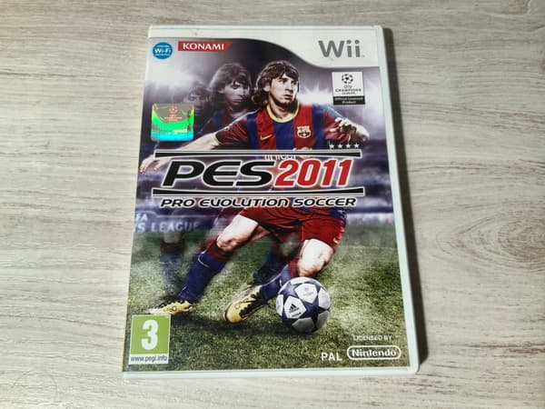 PES PRO EVOLUTION SOCCER 2011 disc – PERFECT FOR WII