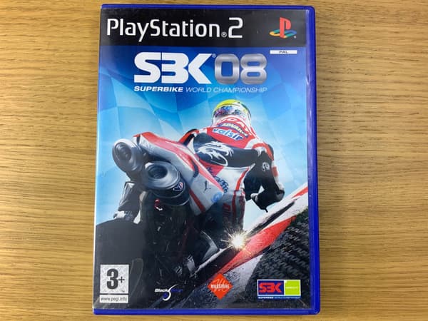 SBK 08 SUPERBIKE WORLD – ‘Ideal’ edition – PS2 complete set