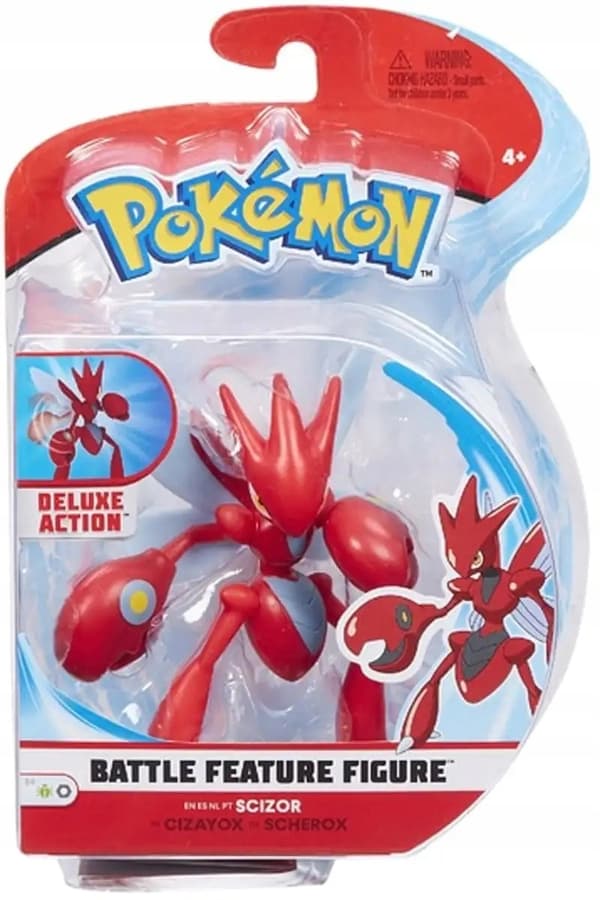 POKEMON Scizor Scherock Cizayox Figure with Function