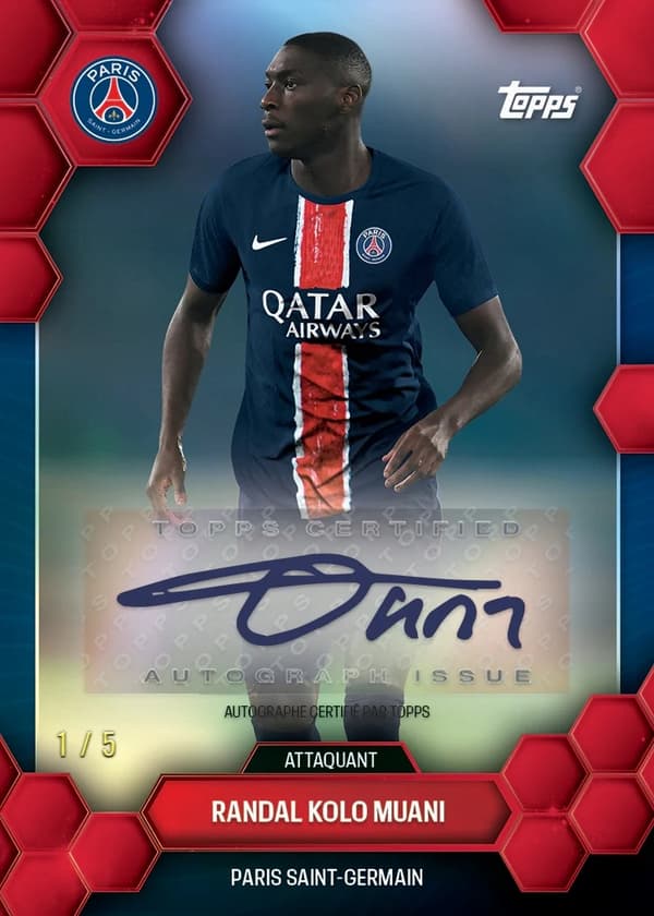 Topps PSG Official Team Set 2024/25 Box