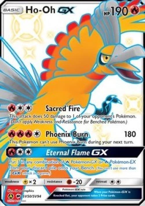 Pokemon Ho-Oh GX