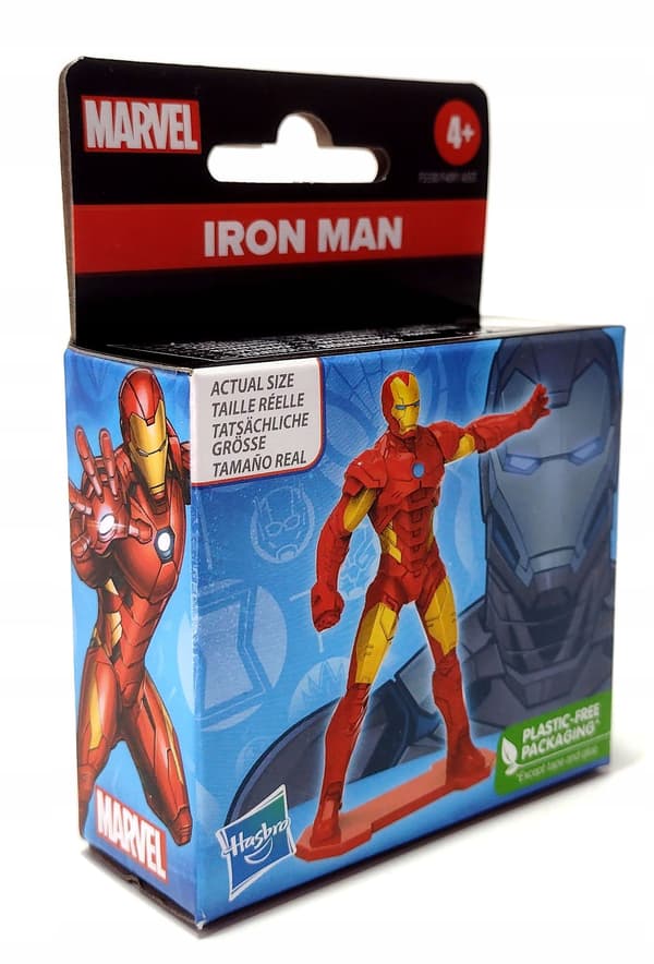 2x Hasbro Marvel Iron Man Mini Figure, 6cm