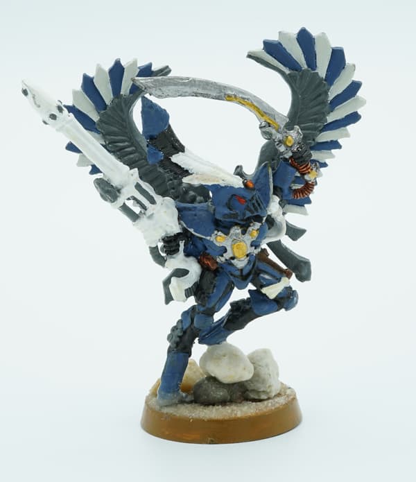 Warhammer 40k Eldar Phoenix Lord Baharroth metal figurine