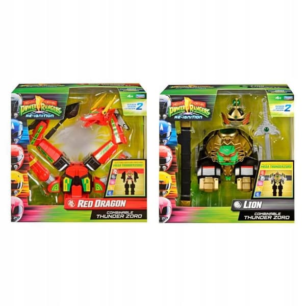 POWER RANGERS - DELUXE COMBINABLE THUNDERZORD ASSORTED (PWR68620CO) (FIGURES