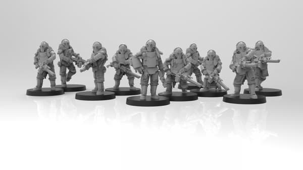 Lunar Auxilia Evocati 32 mm