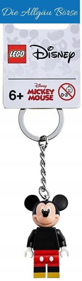 4 LEGO 853998 DISNEY MICKEY MOUSE KEYRING