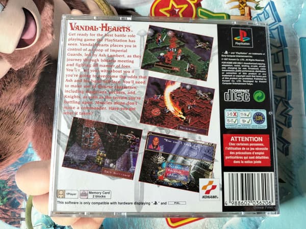 PSX VANDAL HEARTS / JRPG