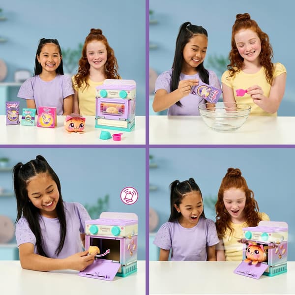 COOKEEZ MAKERY LIL BAKEZ OVEN PLUS A SURPRISE SOFT TOY