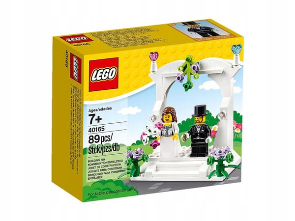 LEGO 40165 Mini-figures: Wedding Gift Set, 89 pieces