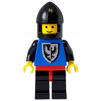 LEGO Castle - Minifigure - Knight / Black Falcon cas098 Second-hand