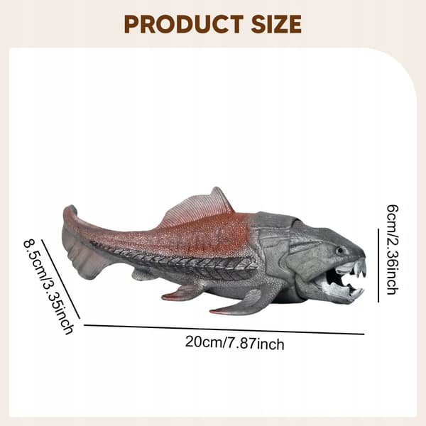 Dunkleosteus figurine – Toy for ocean creatures – Collectable table-top ornament