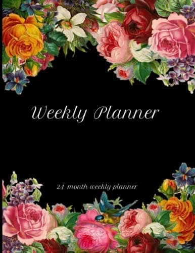 Weekly Planner: 24-month weekly planner